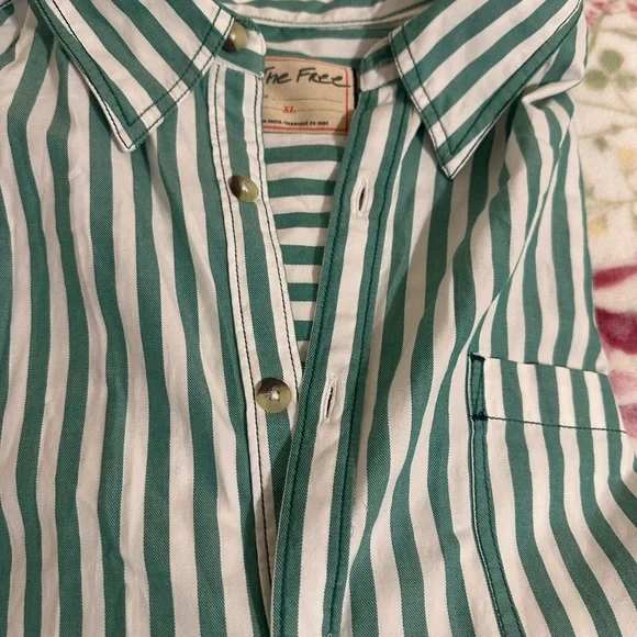 We the free Freddie striped shirt - Picture 3 of 3